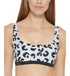 Leopard-Print Bikini Top